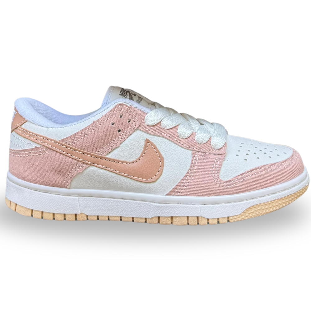 Nike Dunk Low Pro Luxo Rose-Gliter (2 pares de cadarço)