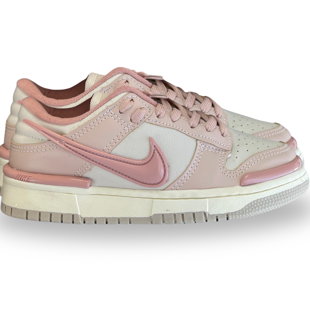 Nike Dunk Low Wn's Twist Rosa Bebê-Branco