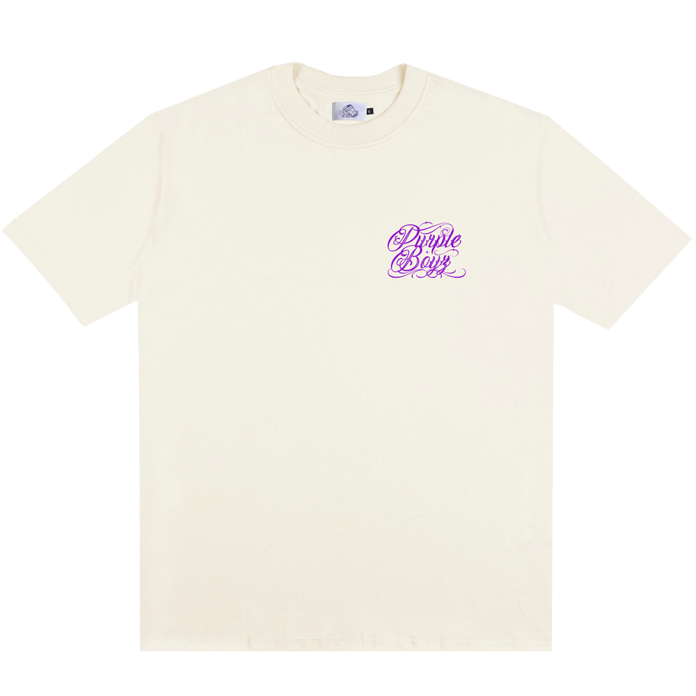 Camiseta Purple Boyz Off White - DROP DEZEMBRO 25