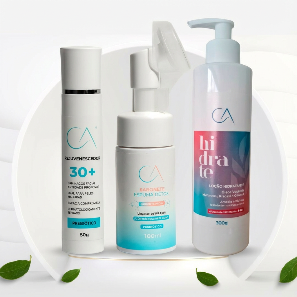 Hidrate CA+ Sabonete+ Rejuvenescedor: Limpa, hidrata e rejuvenesce