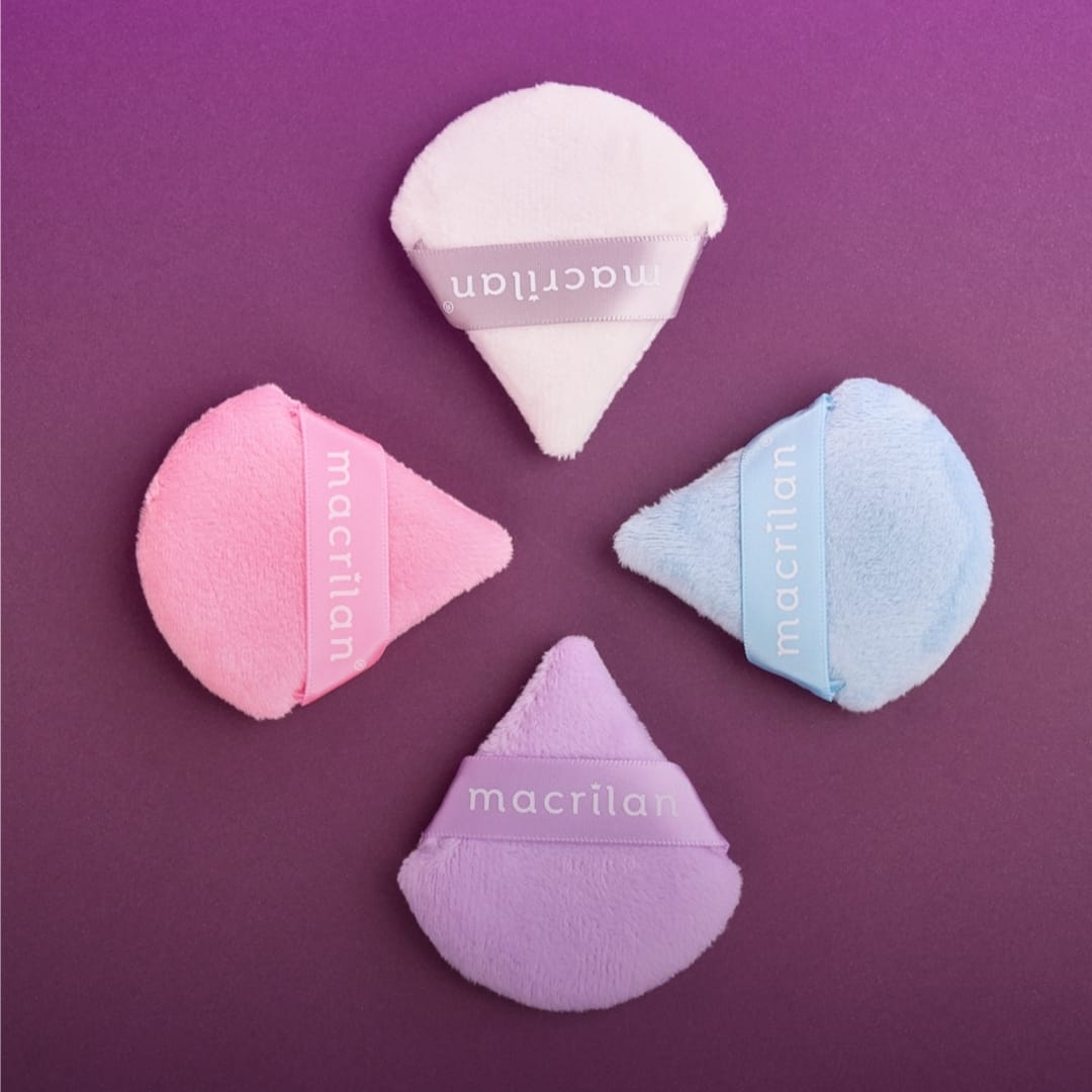 Esponja Triangular para Pó Macrilan