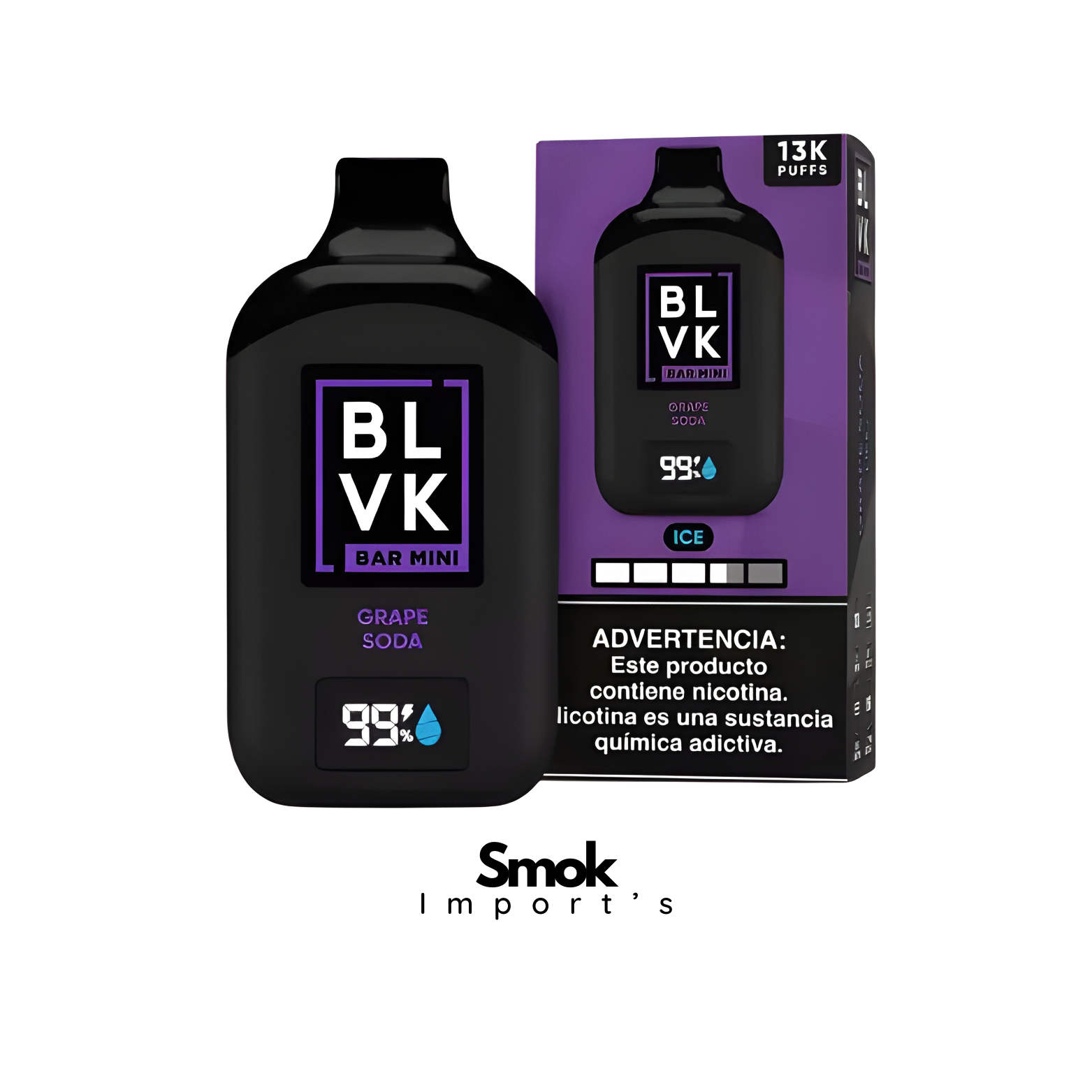 BLVK BAR MINI 13K - 13.000 PUFFS