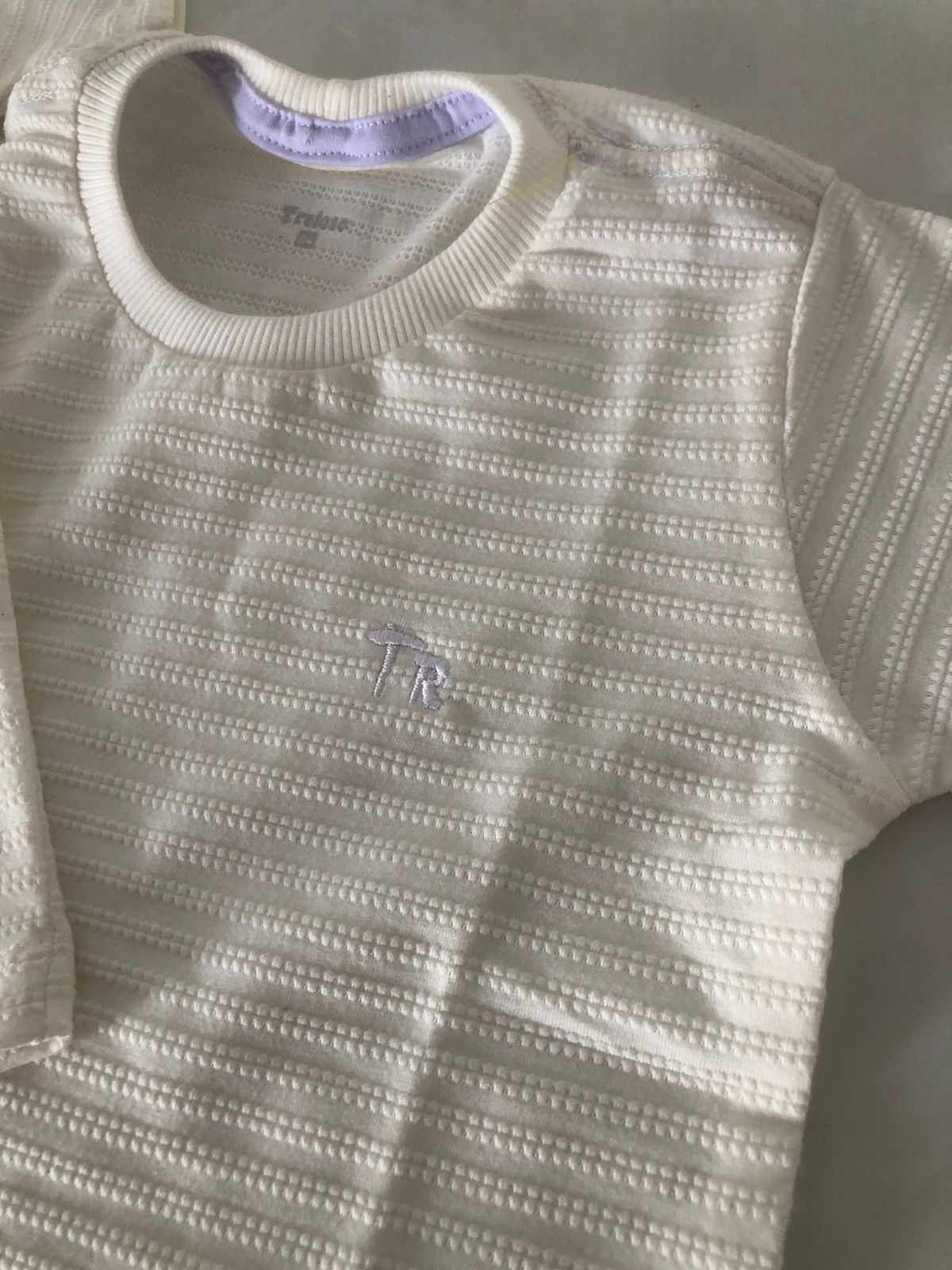 Camisa malha texturizada para meninos