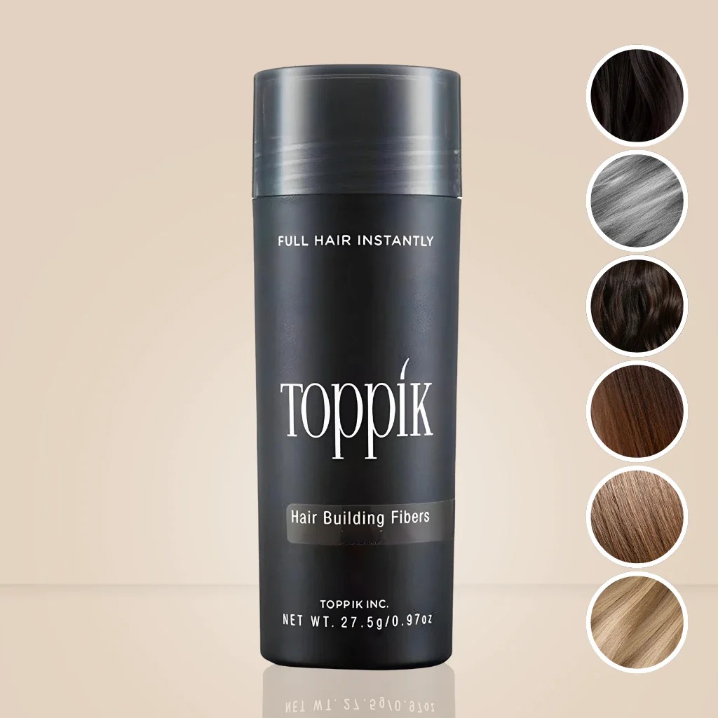 kit 2 Toppik Hair: Fibra Capilar para Cobertura Instantânea