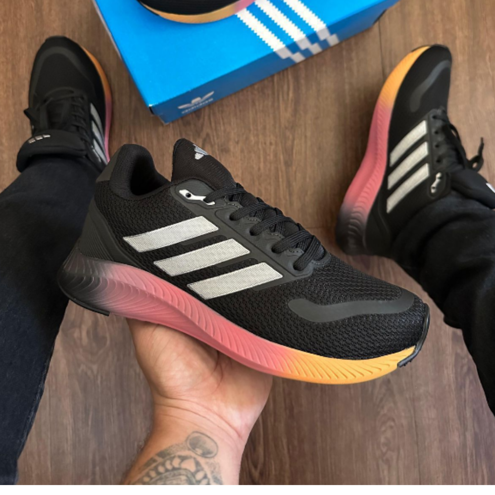 TÊNIS FALCON 05 - PRETO E CINZA