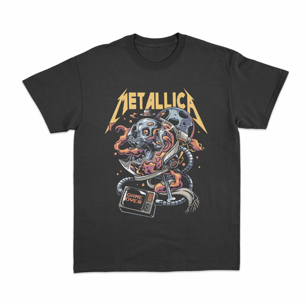 Camiseta Metallica - Rock in art
