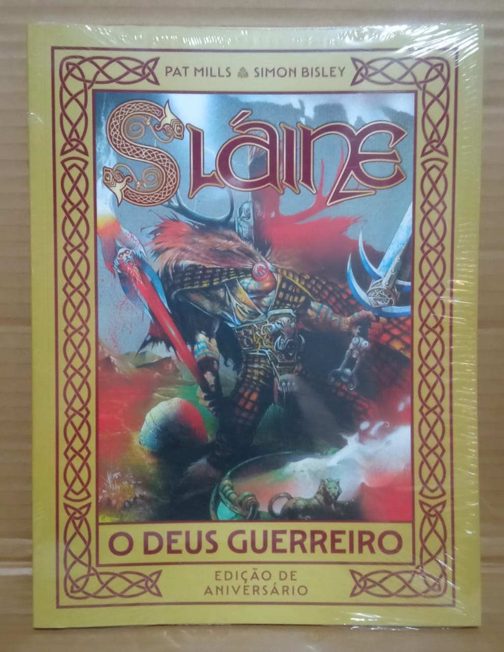 SLAINE - O Deus Guerreiro-Edição de Aniversário (capa cartão - lacrado)