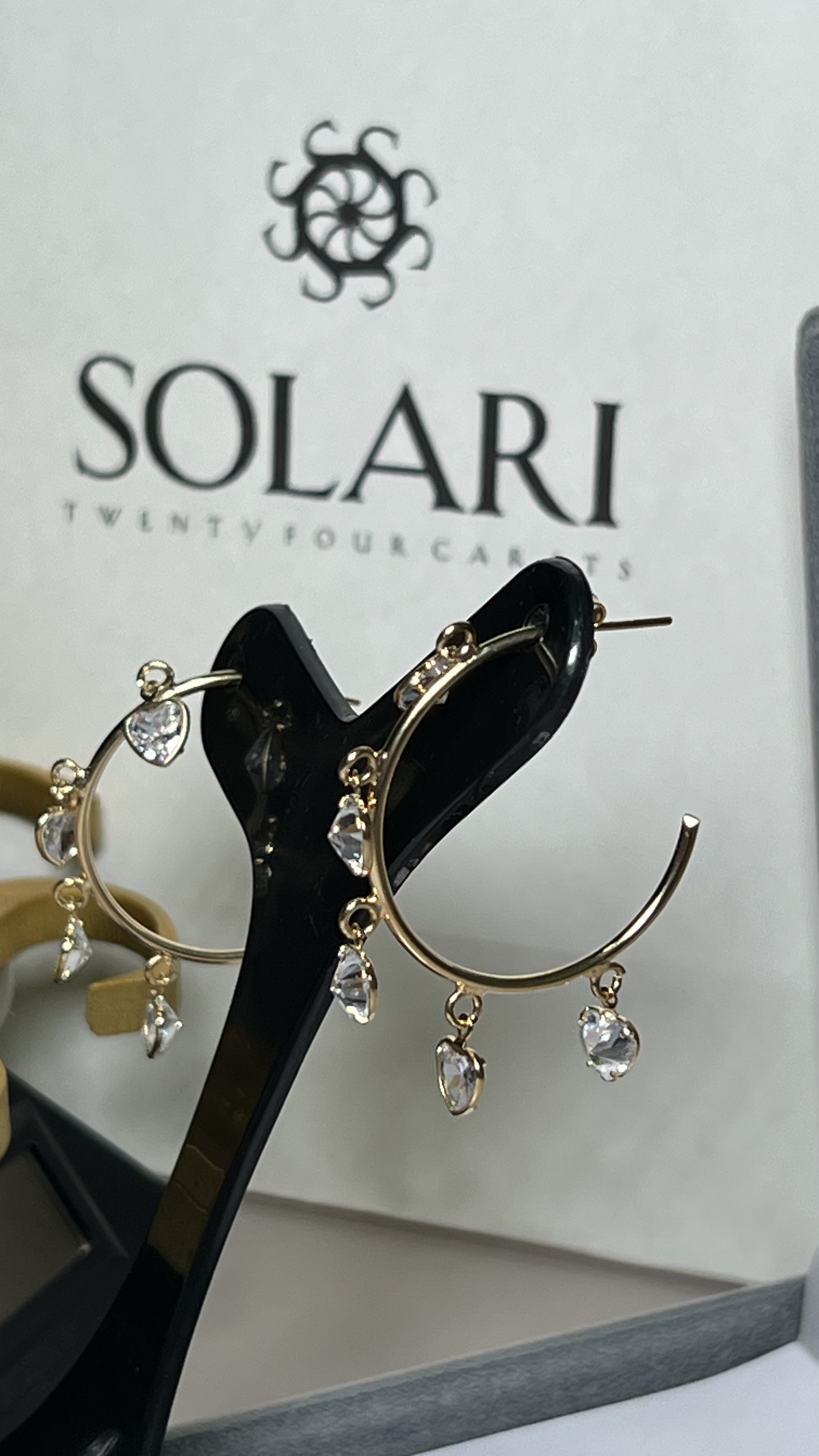 Brincos Nysa (Banho Ouro 24K) L077