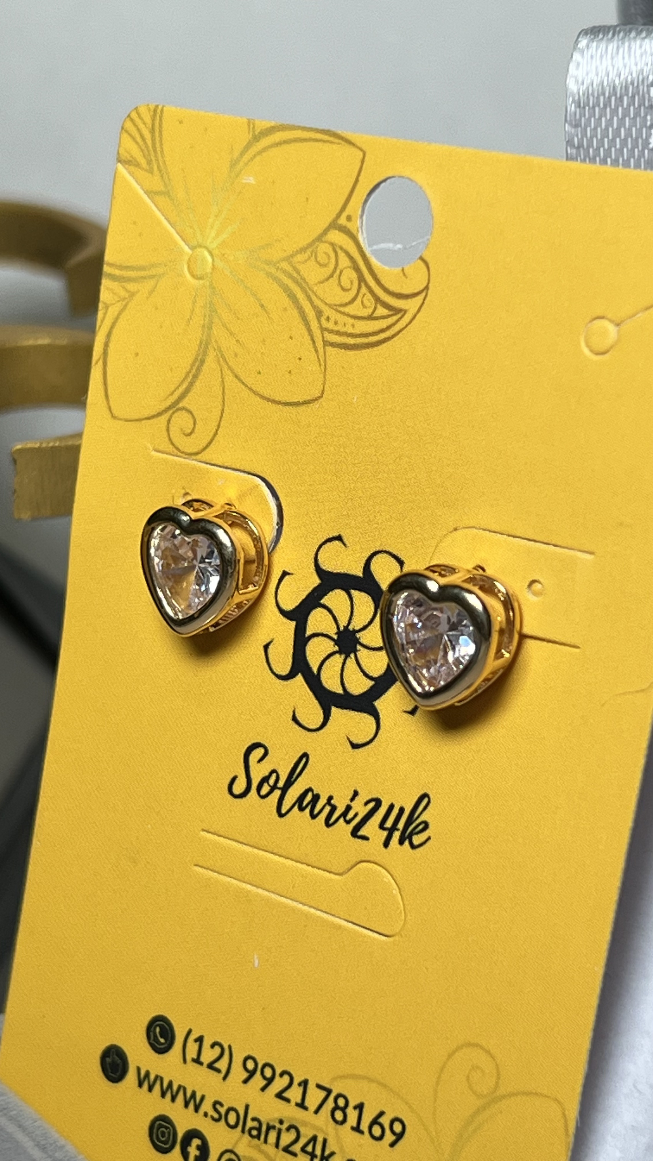 Brincos Imperiale (Banho Ouro 24k) L095