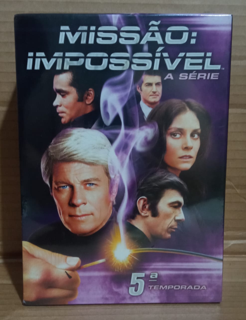 MISSÃO IMPOSSÍVEL, A SÉRIE - Quinta Temporada (Jim Phelps - 6 discos - lacrado)