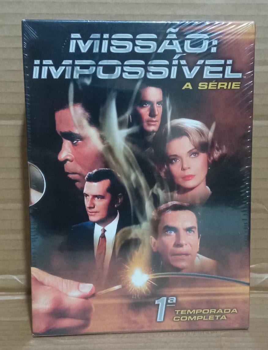 MISSÃO IMPOSSÍVEL, A SÉRIE - Primeira Temporada (Greg Morris - 7 discos - lacrado)