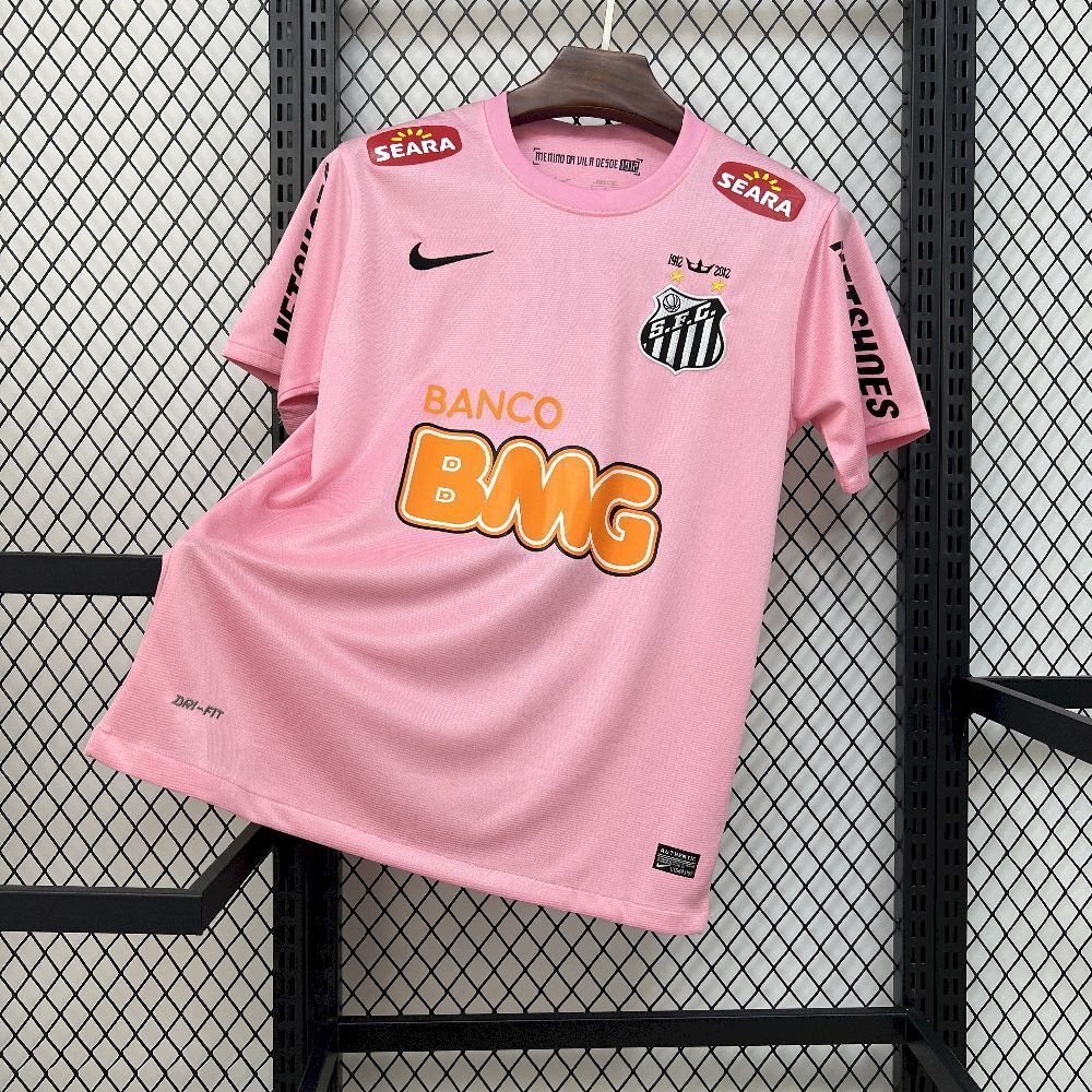 Camisa Santos Retrô Rosa 11/12