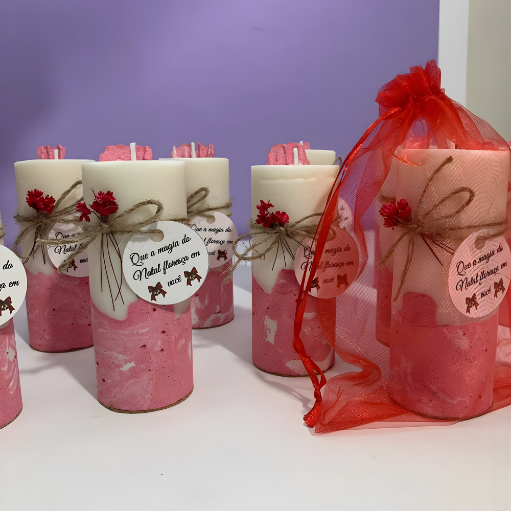 Lembrancinhas Baby Class   Velas Artesanais Personalizadas