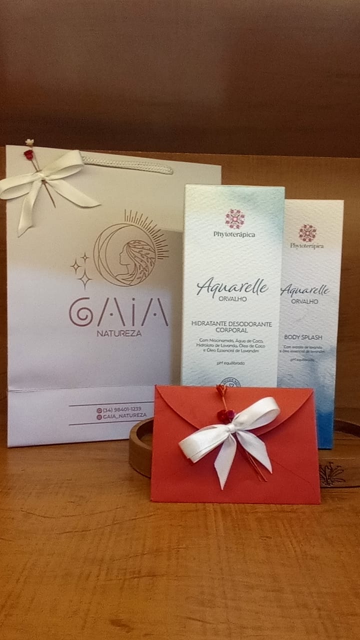 Kit Body Splash + Hidratante Corporal Orvalho Aquarelle