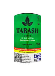 TABASH TABACO  MENTA 25G