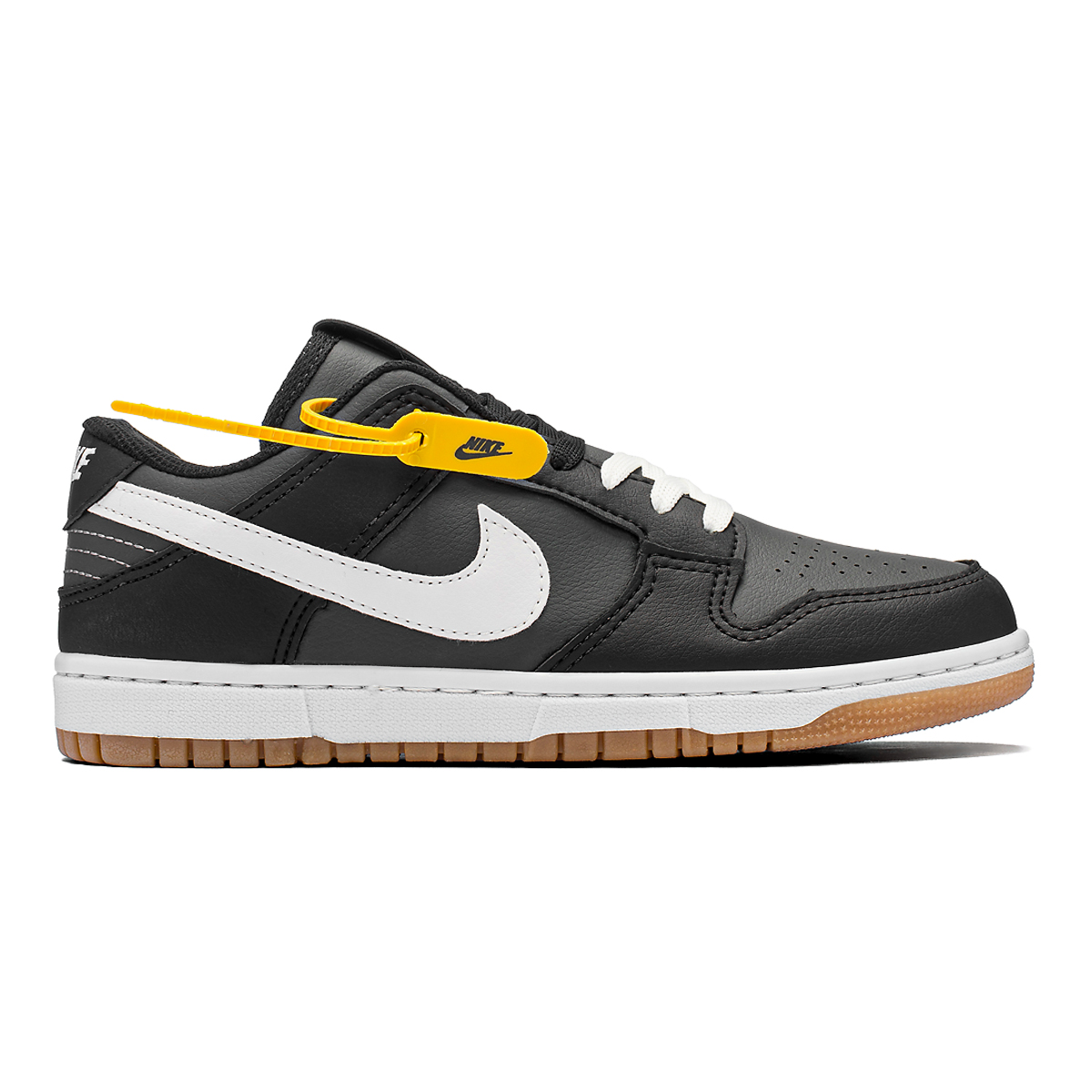 Nike SB Dunk Low   Black White Gum