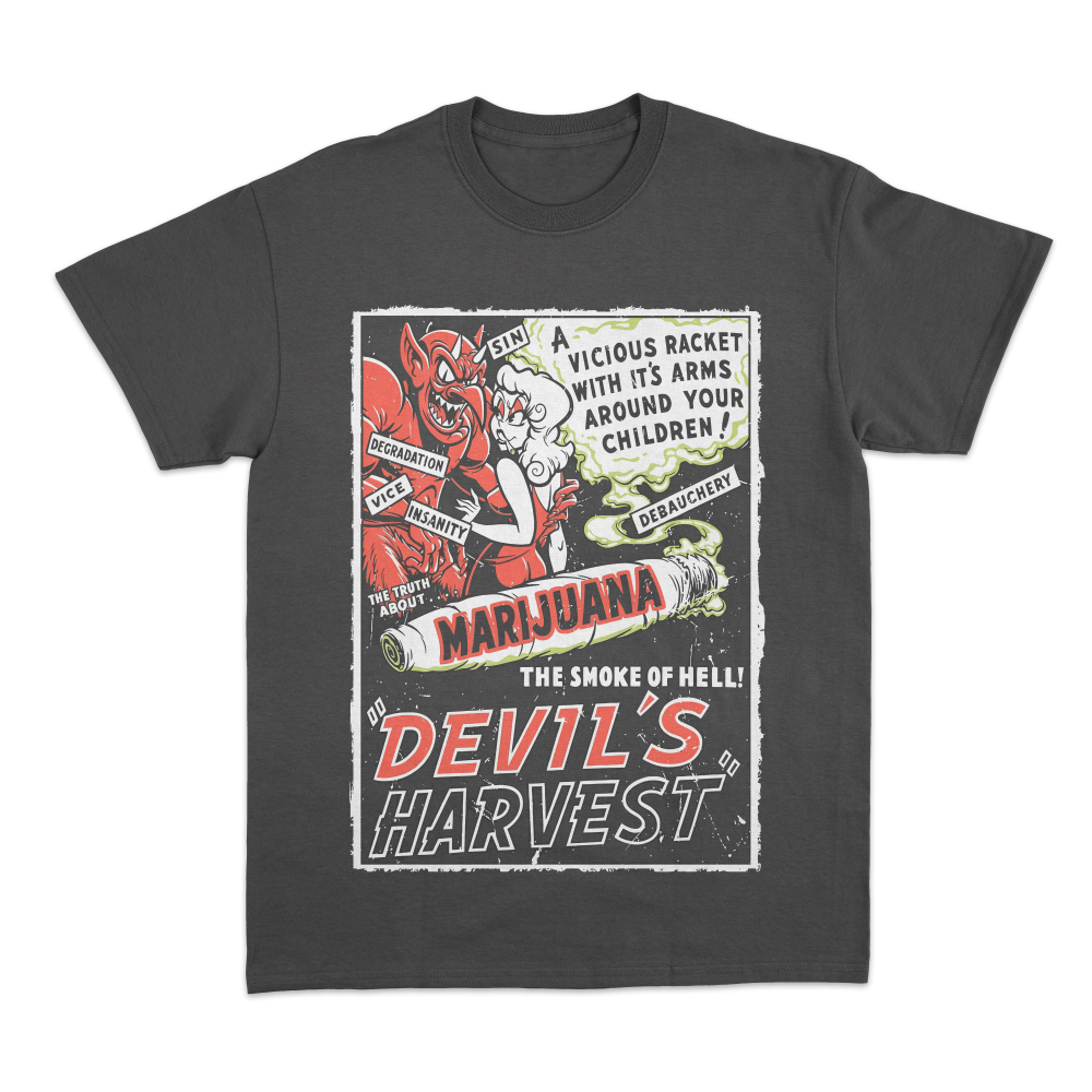 Camiseta Devil Marijuana