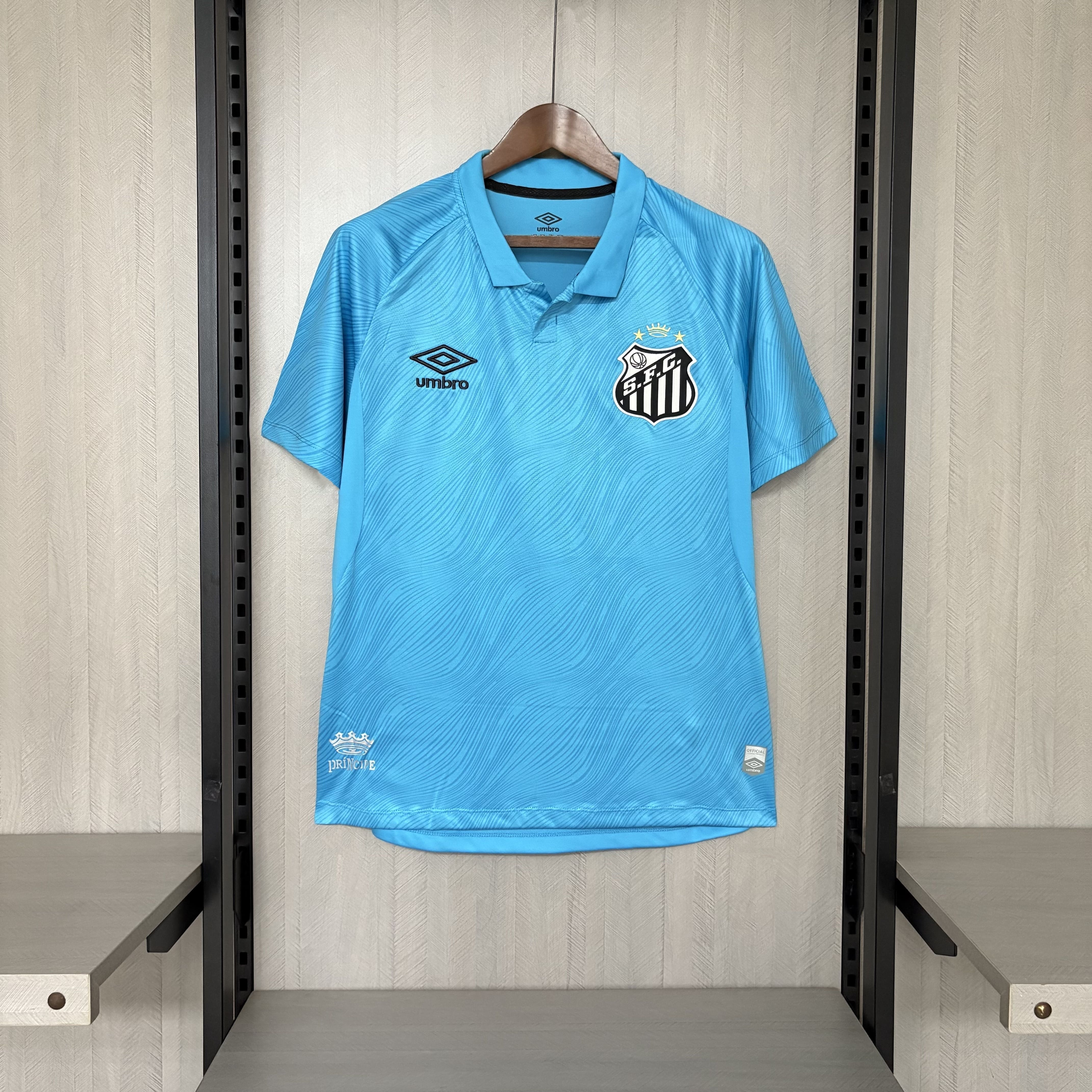 Camisa Umbro Santos Edição Especial 2025  Azul