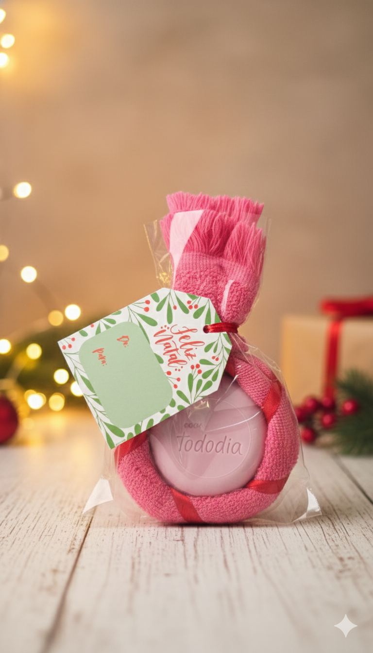 Sabonete Decorado - Presente 2025