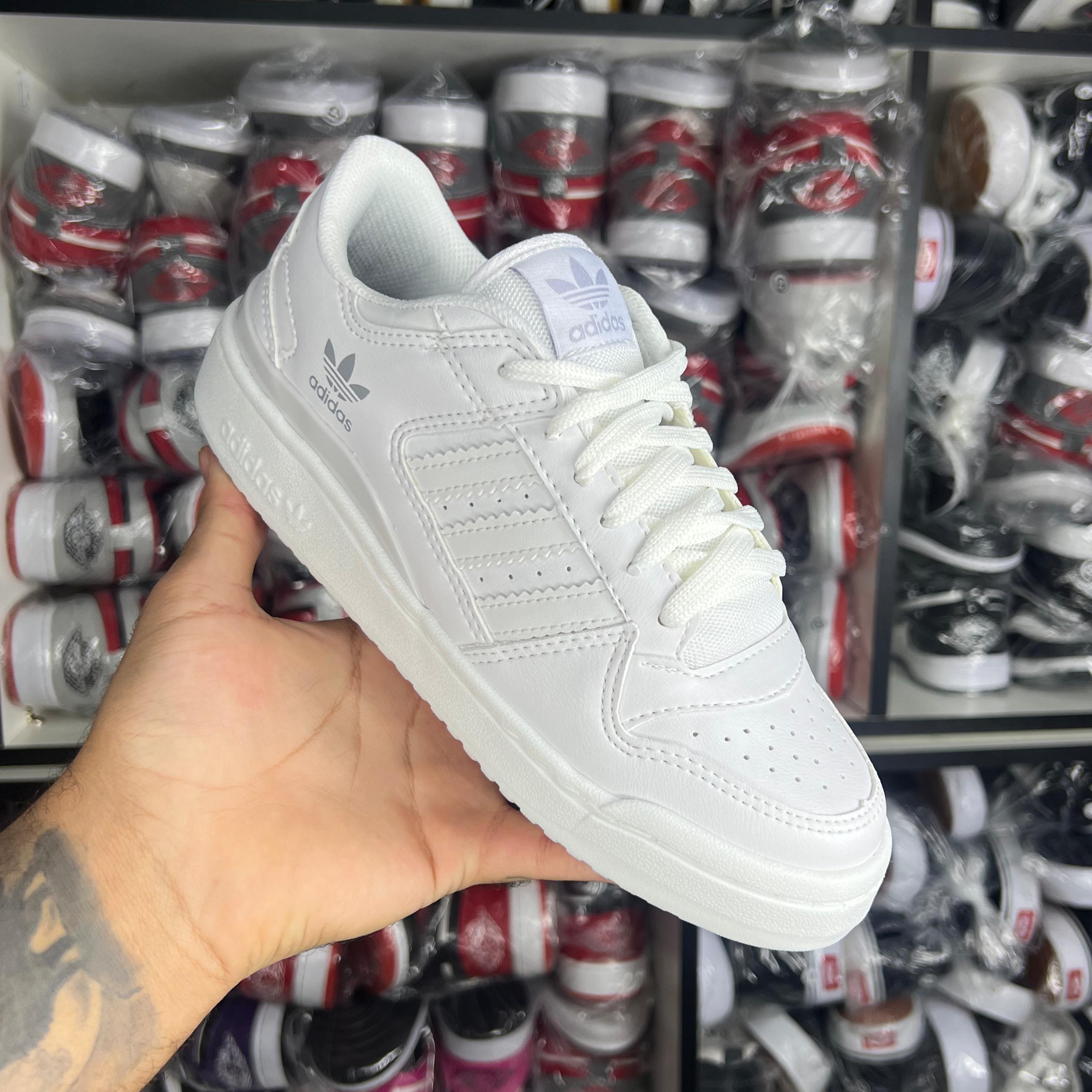 Adidas Fórum Low Branco Unissex