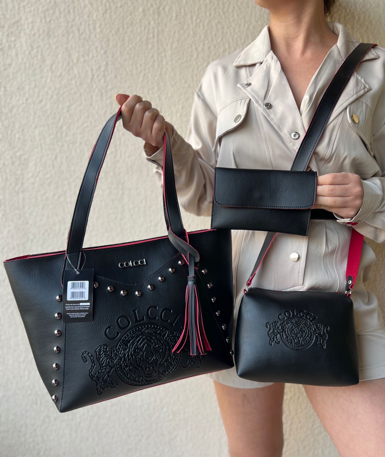 Kit 3 em 1 Bolsas Colcci