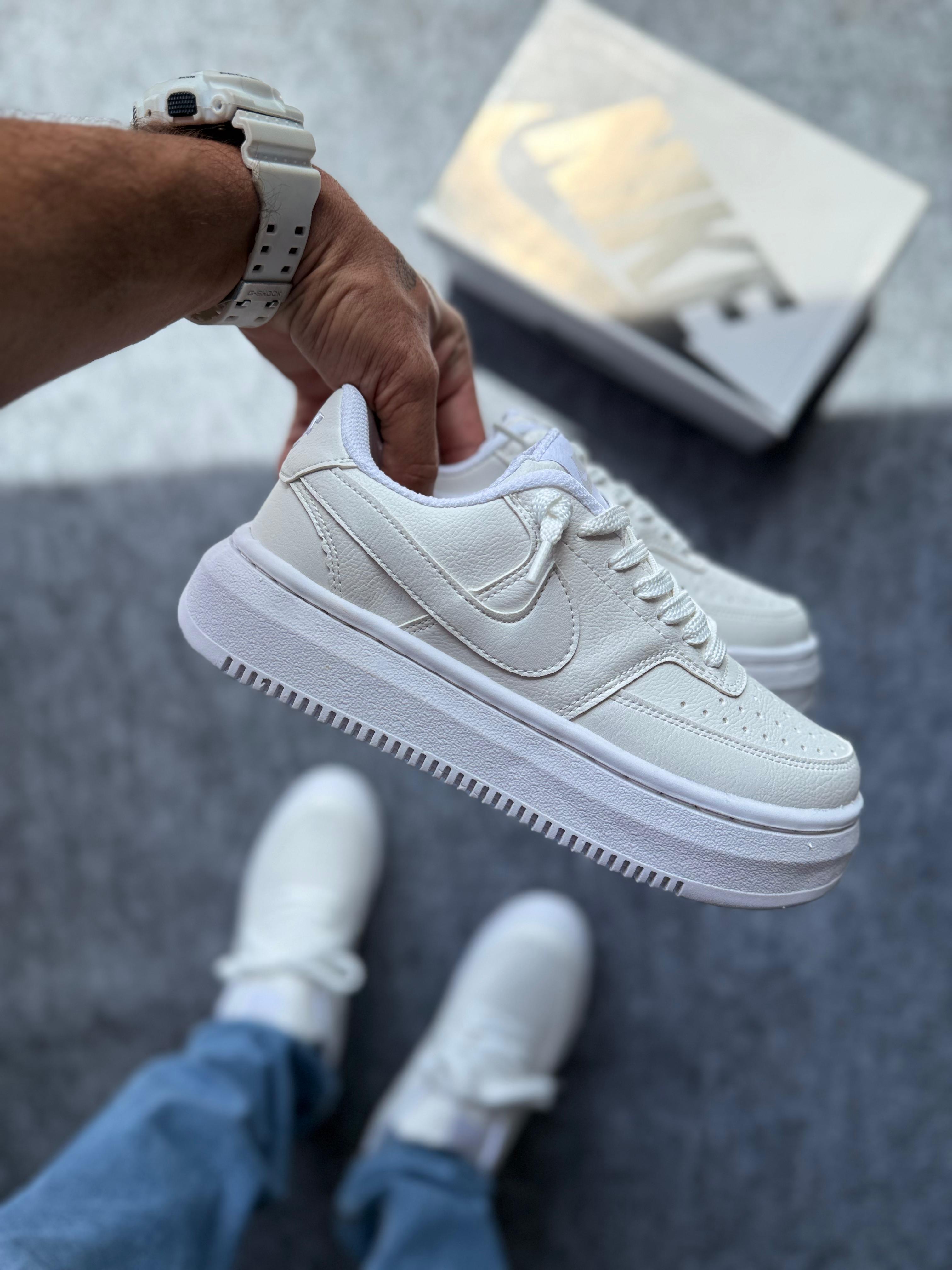 Tênis Nike Court Vision Masculino Branco   Conforto, Estilo e Durabilidade