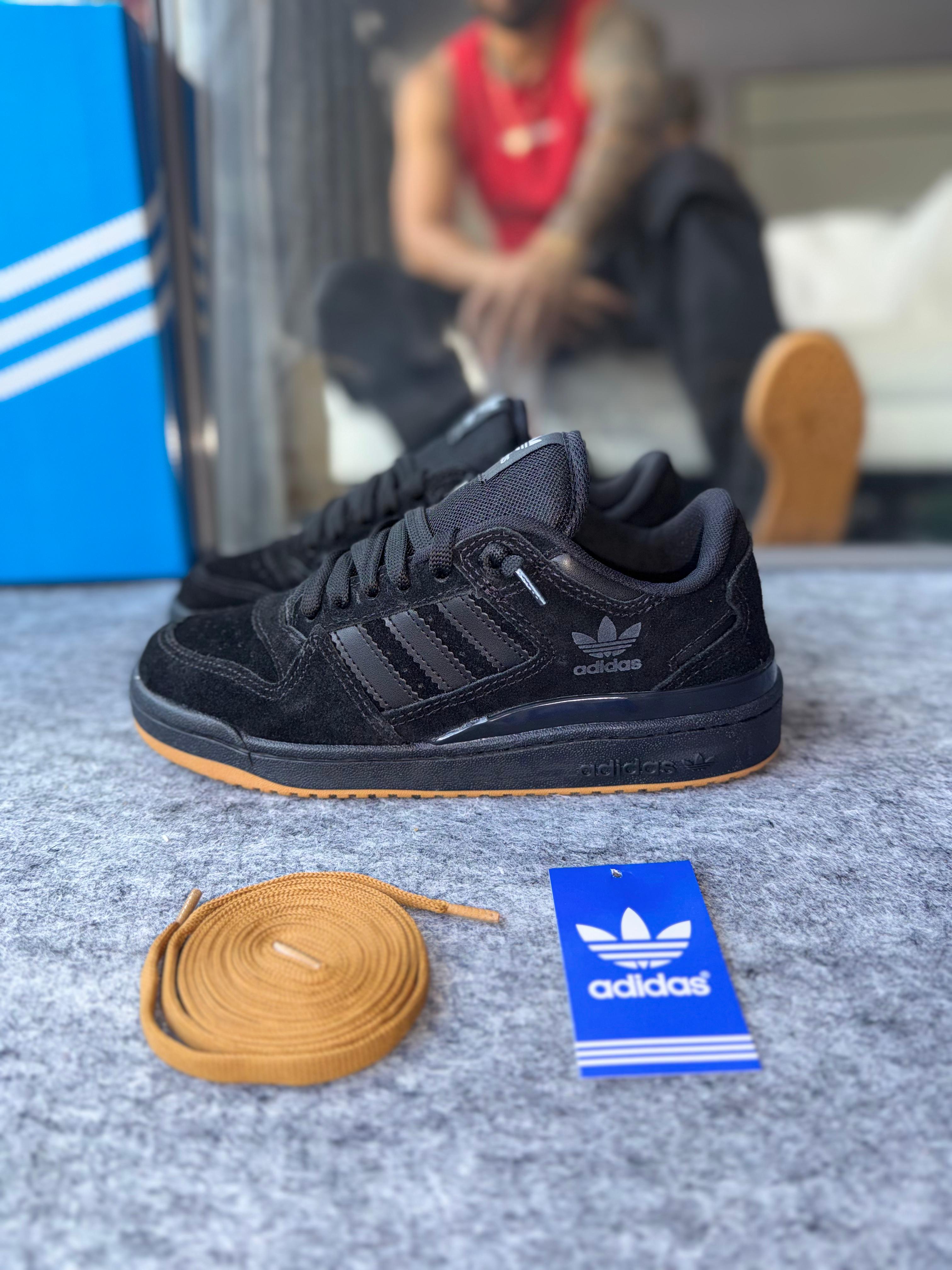 Tênis Adidas Forum Low Masculino Preto   Estilo, Conforto e Durabilidade