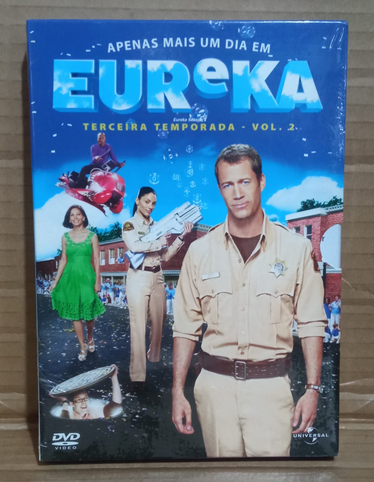 EUREKA - Terceira Temporada, Volume 2 (Colin Ferguson - 2 discos - lacrado)