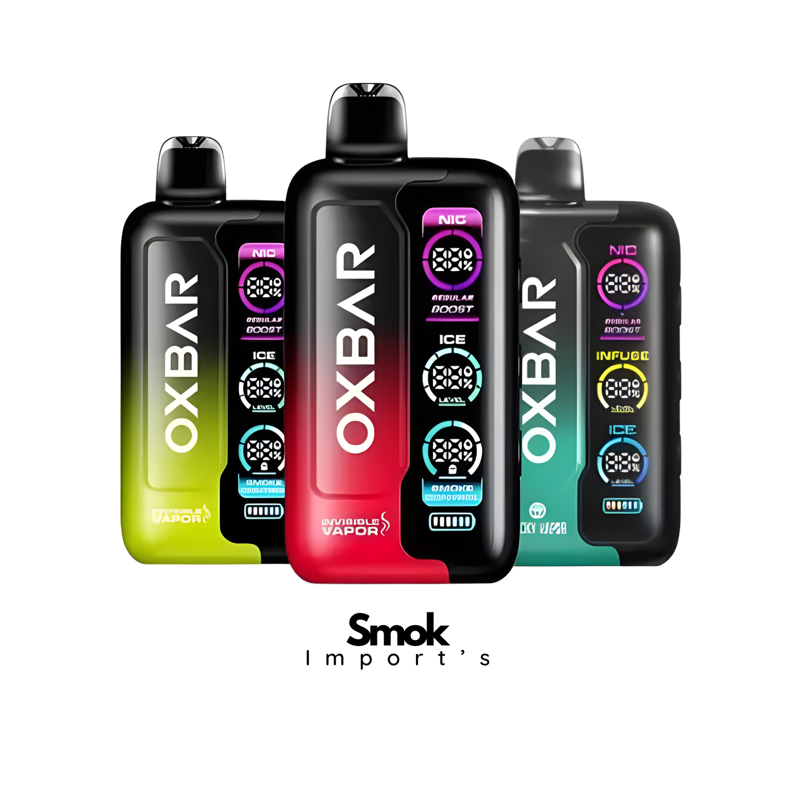OXBAR 50K (Invisible Vapor) - PUFFS