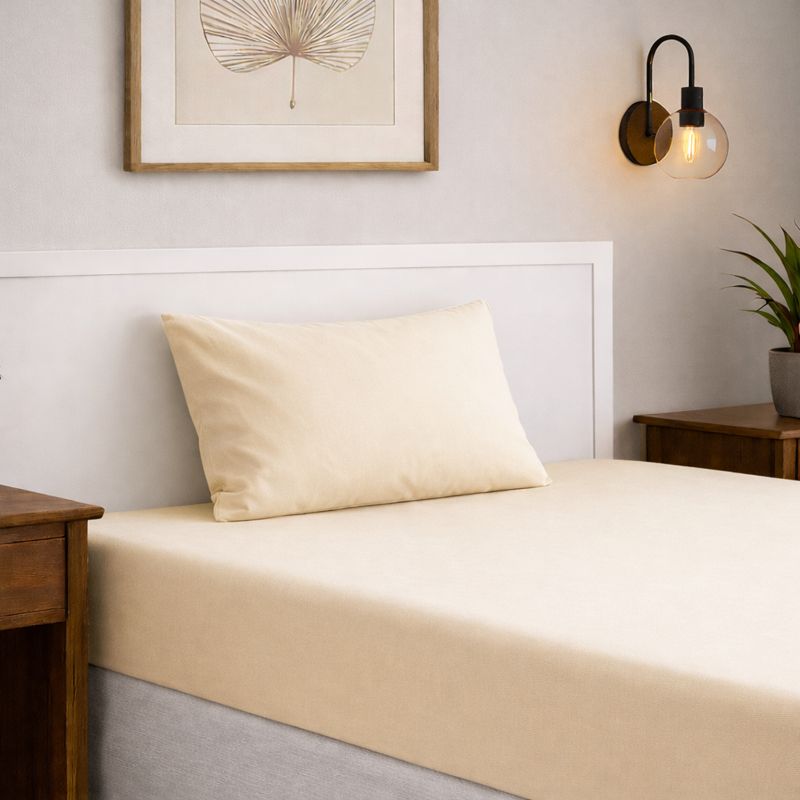 Jogo de Lençol Micropercal 3 Peças com Ajuste Perfeito