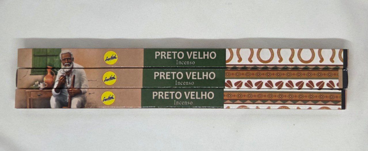 Incenso Preto Velho (Pacote com 7 Varetas)