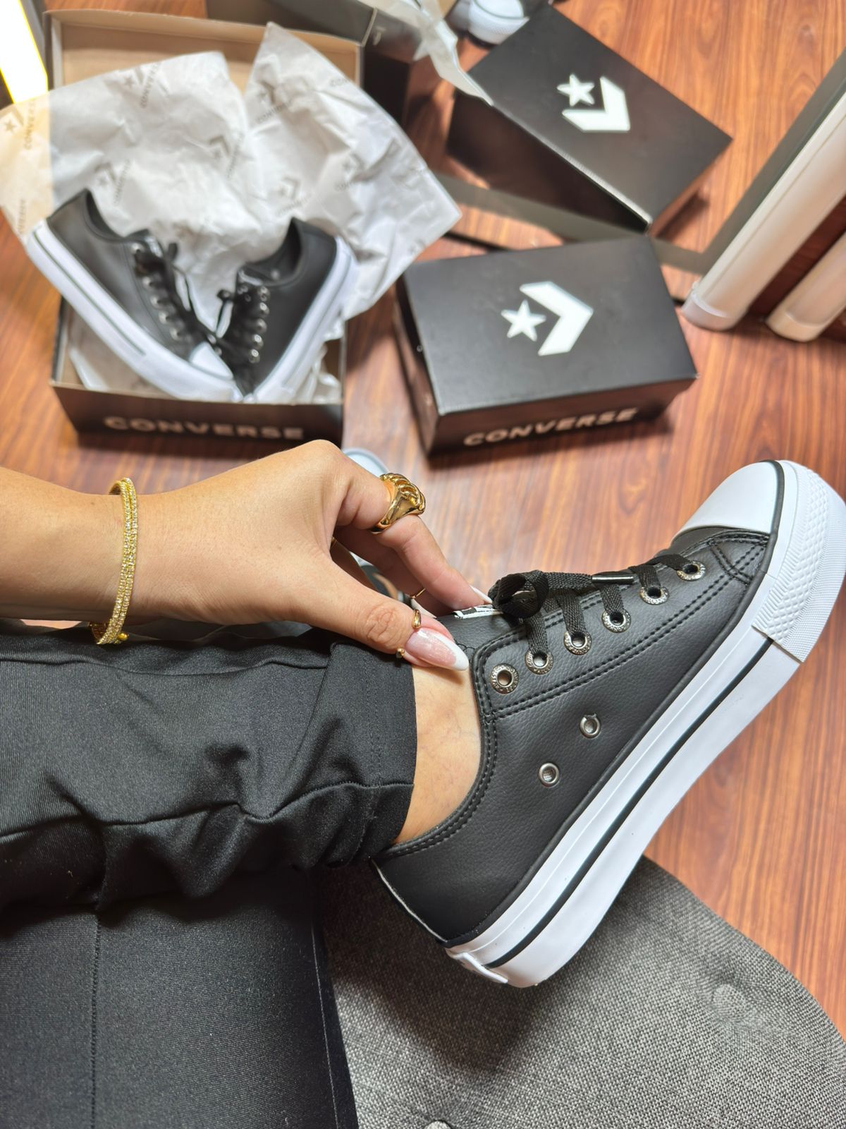 All Star Plataforma | Preto