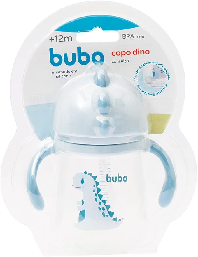 COPO COM DISPOSITIVO CANUDO DINO BUBA