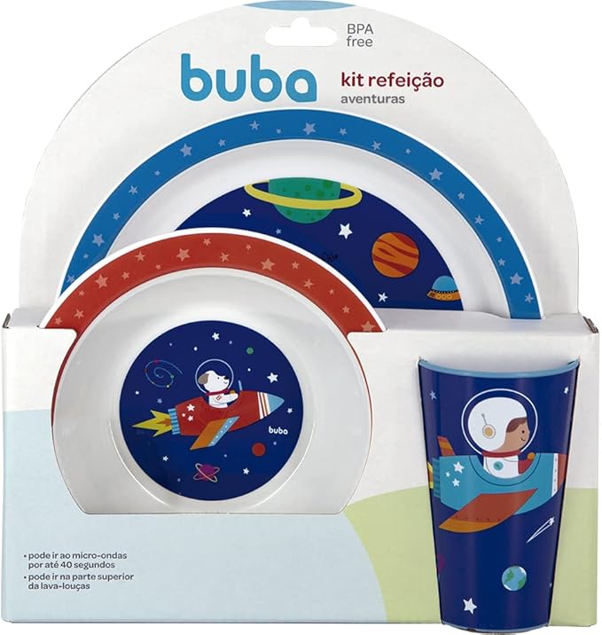 KIT REFEIÇÃO AVENTURAS BUBA