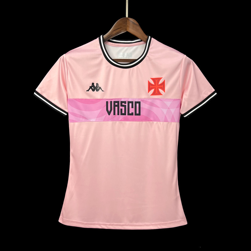 Camisa Vasco Feminina Rosa 2023