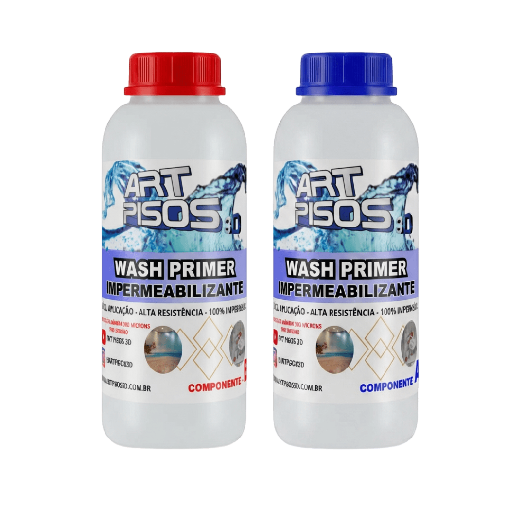 Kit 2Kg Wash Primer Colorido