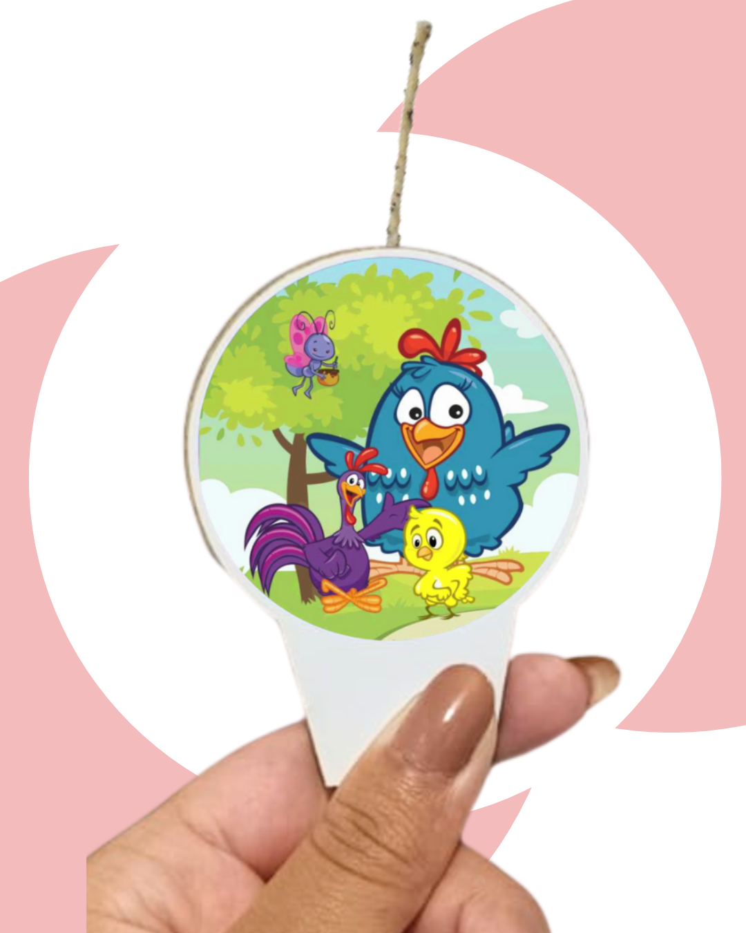 Vela galinha pintadinha