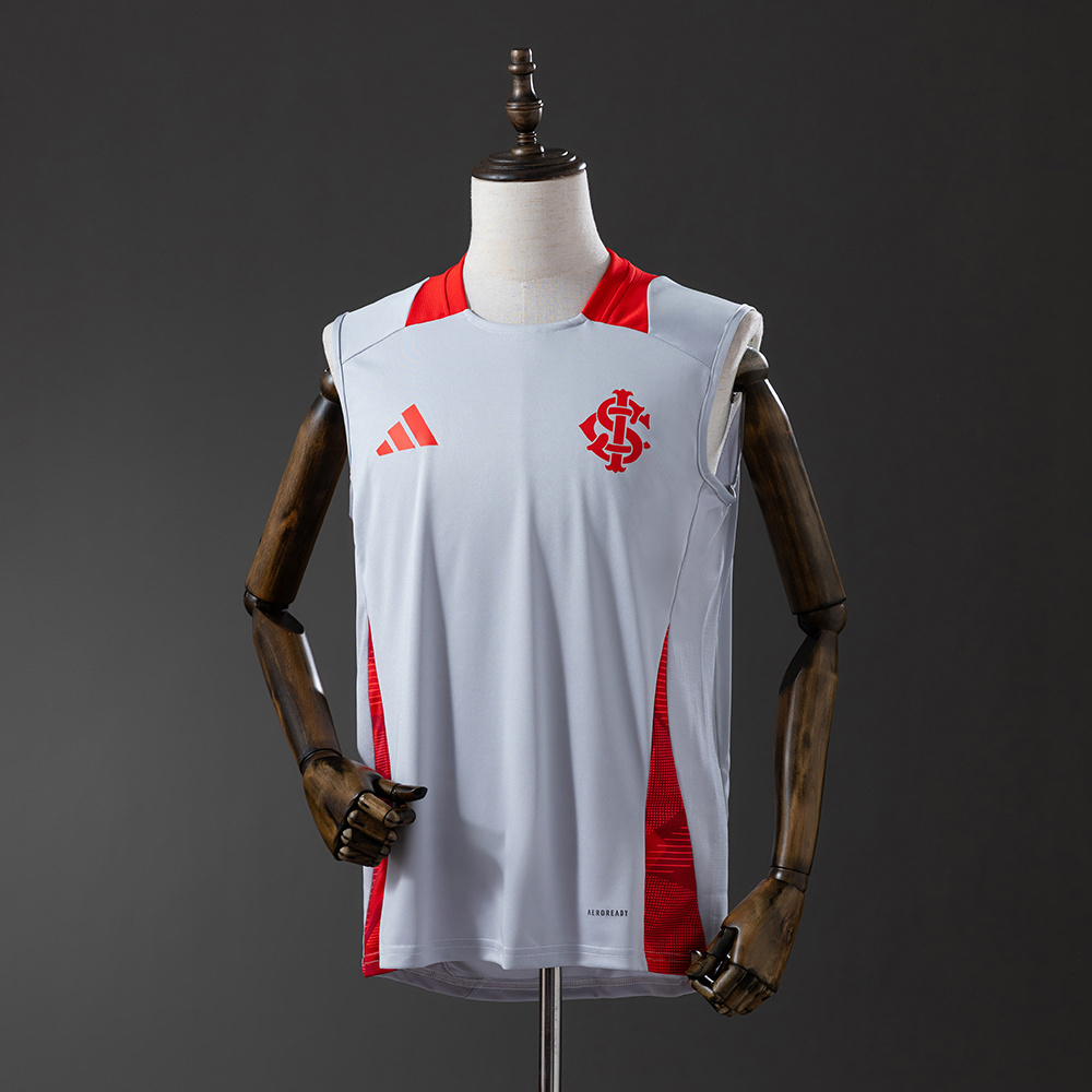 Camiseta Regata Internacional Treino Branca 2025