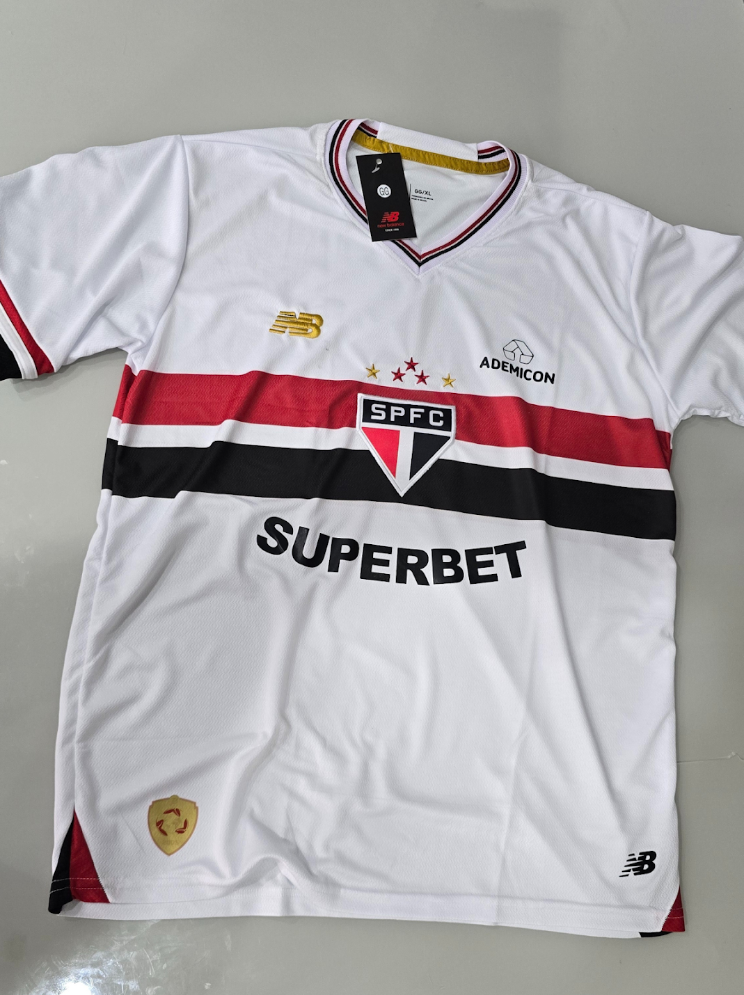 Camisa São Paulo 2025 (nacional primeira linha)