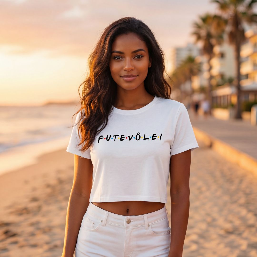 Cropped Feminino Futevôlei Color