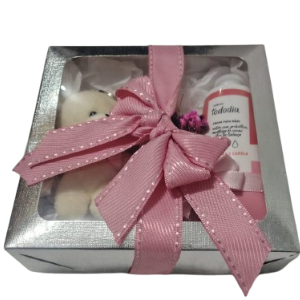 Presente Creme para mãos e baton Hidramatic Natura