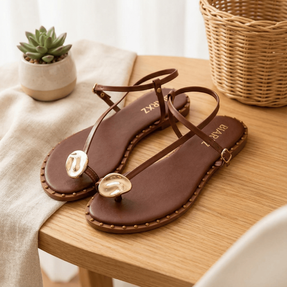 Flat Lumière Brown - Coleção Mar & Afeto