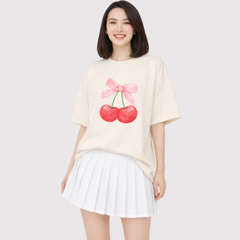 Camiseta Oversized Cherry Cherry