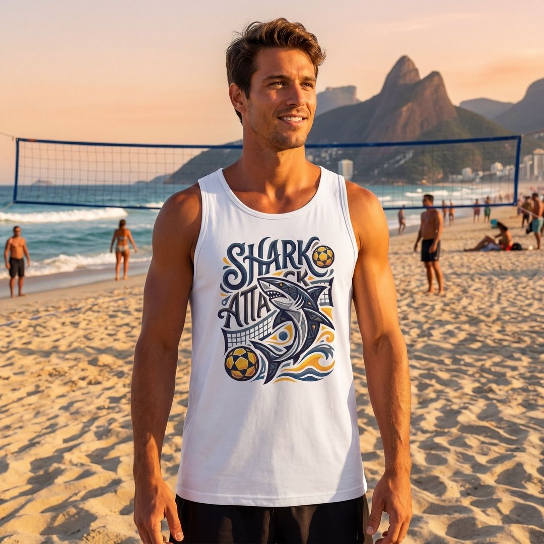 Regata Futevôlei Masculina - Shark