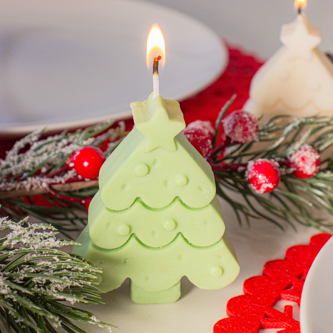 Trio Mini Pinheiro Natalino | Presente de Natal