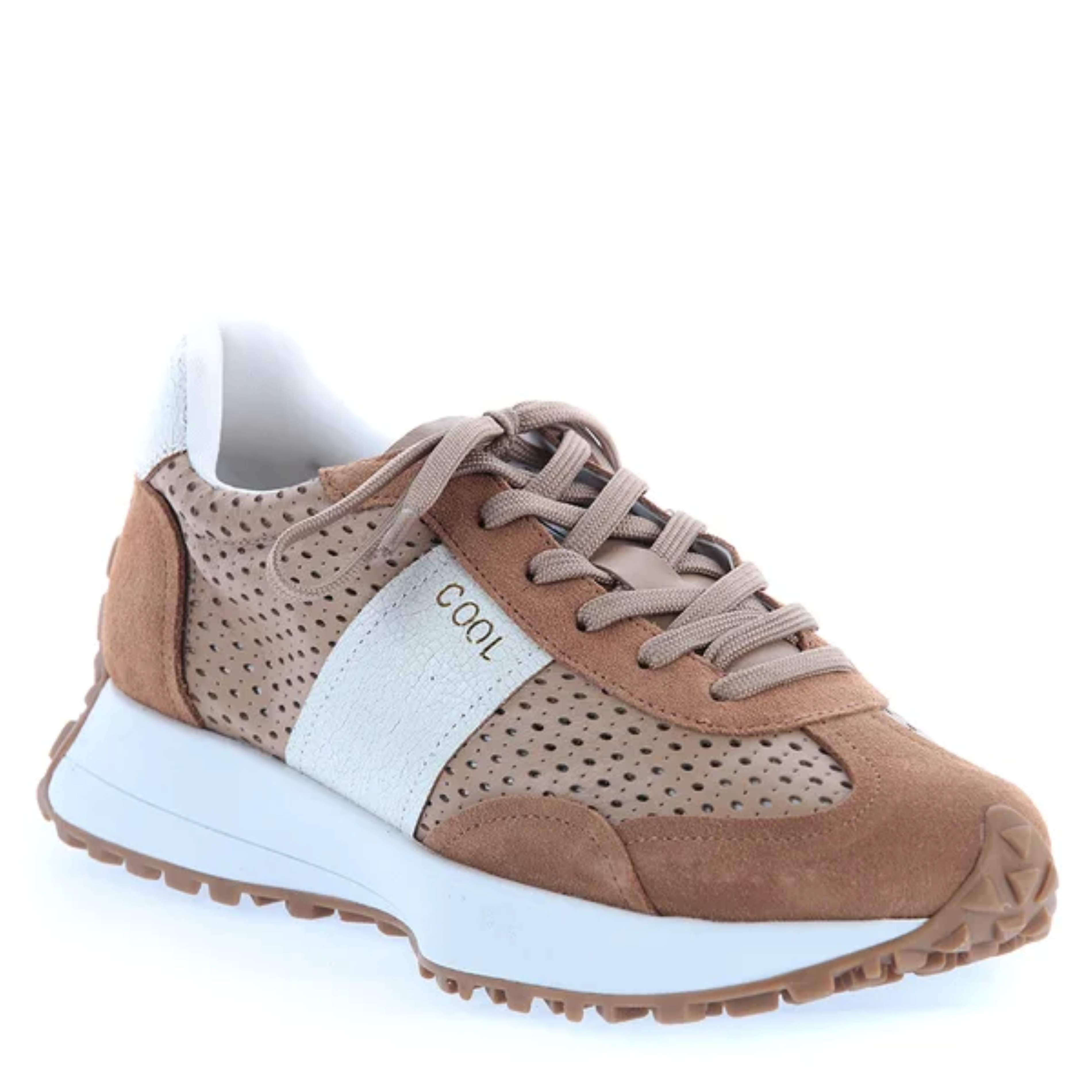 Tênis em Couro com Recortes a Laser Canyon