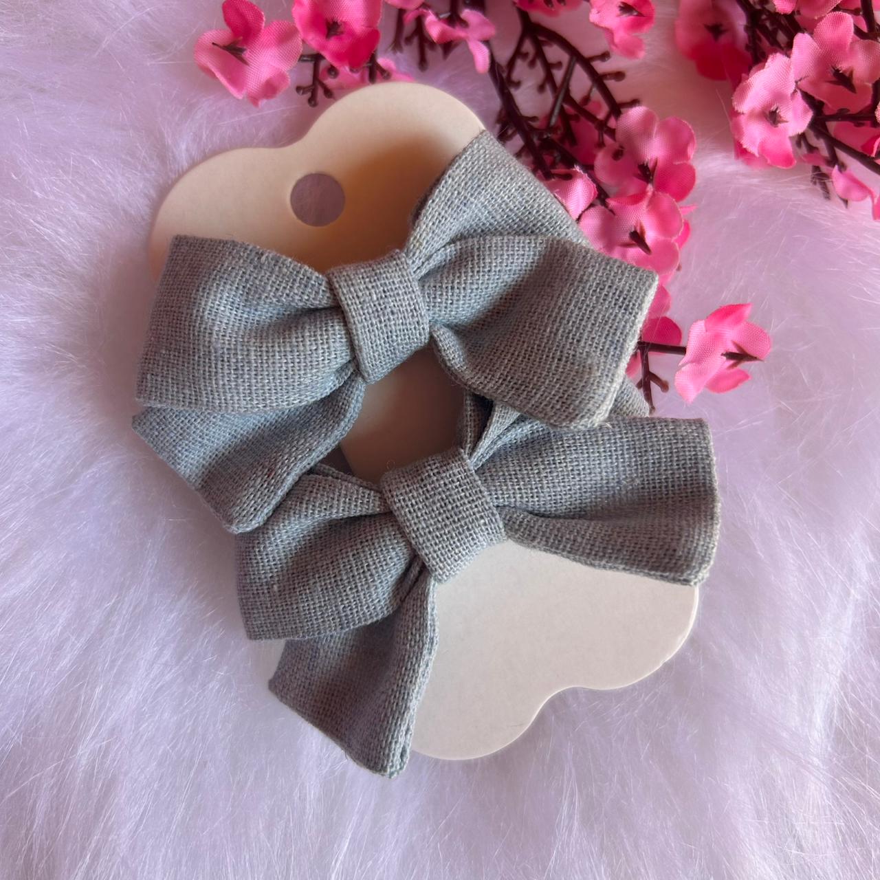 Parzinho no Bico de Pato Em Linho Premium Cores