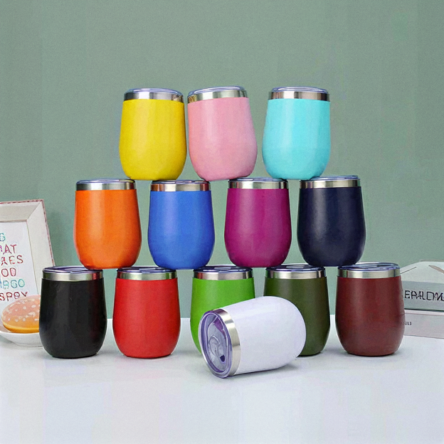 Copo cuía térmico tipo stanley com tampa 350ml