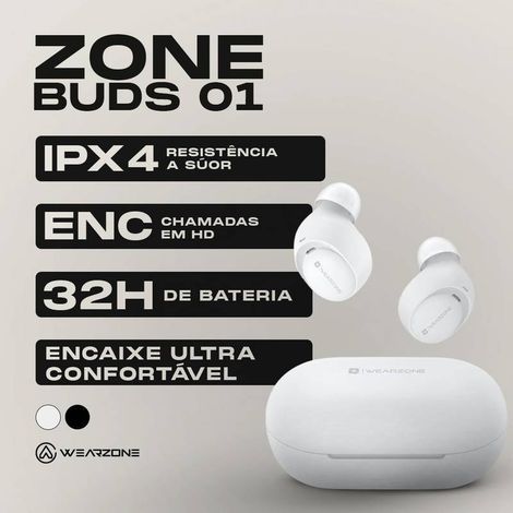 ZONE BUDS 01 | ENC | IXP4 | SUPER BAIXA LATENCIA