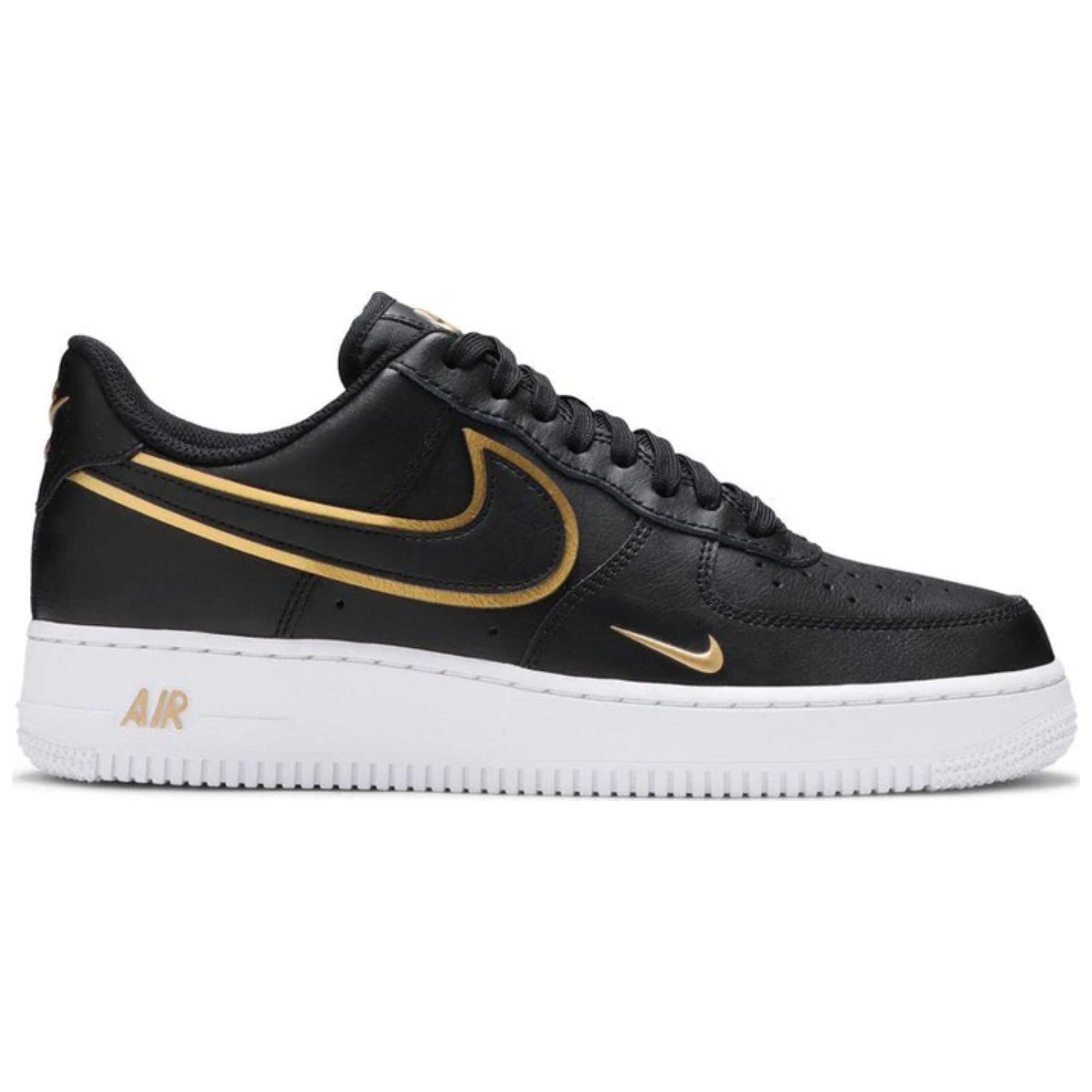 Nike Air Force 1 '07 LV8 'Metallic Swoosh Pack - Black'